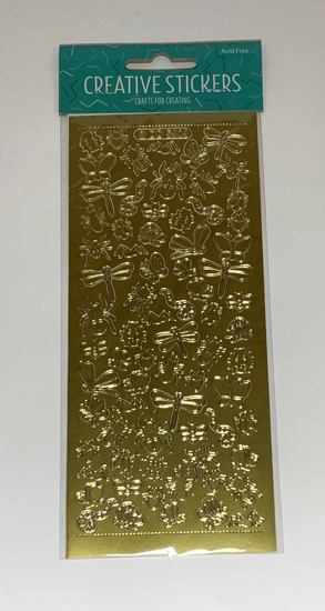 Picture of BUGS GOLD STICKER