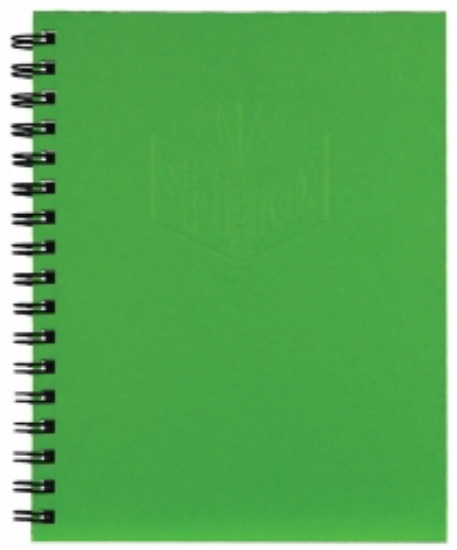 Picture of A5 NOTEBOOK SPIRAX 511 GREEN