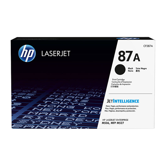 Picture of HP #87A Black Toner CF287A