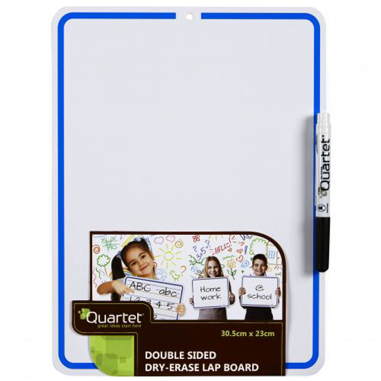 Picture of WHITEBOARD QUARTET A4 2 SIDED LAP BOARD