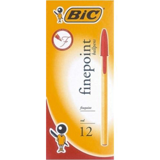 Picture of PEN BIC BP FINEPOINT RED
