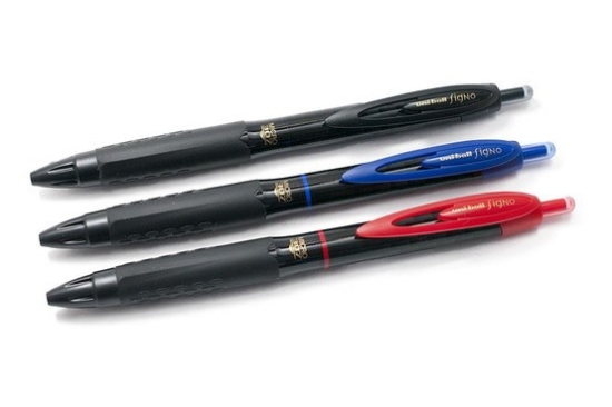 Picture of PEN UNI SIGNO GEL UMN307M RT 0.5MM BLACK