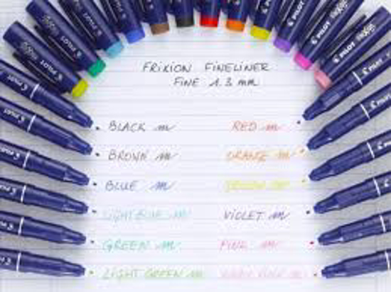Picture of PILOT FRIXION FINELINER RED