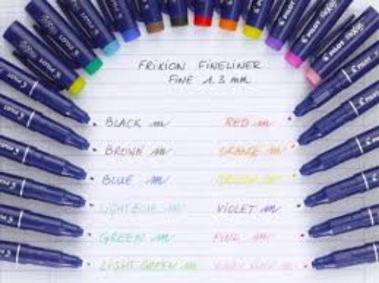 Picture of PILOT FRIXION FINE LINER LIGHT GREEN