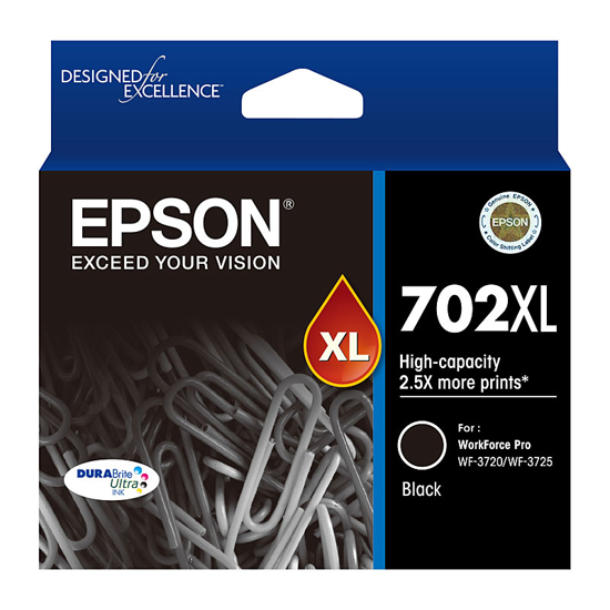 Picture of EPSON 702XL BLACK IN CARTRIDGE