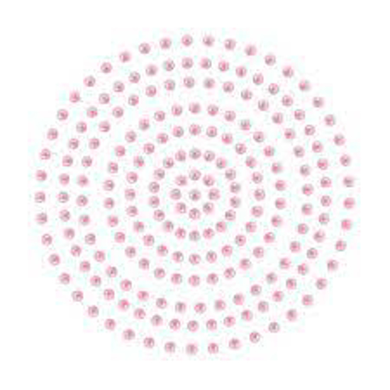 Picture of SOFT PINK 2MM ADHESIVE PEARLS
