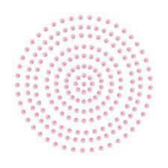 Picture of SOFT PINK 2MM ADHESIVE PEARLS
