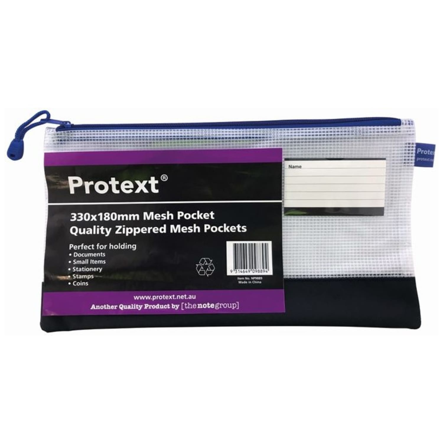 Kingaroy Office Central. LONG PENCIL CASE SIZE MESH POUCH