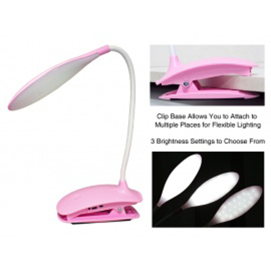 Picture of LED PORTABLE DESK LAMP PINK
