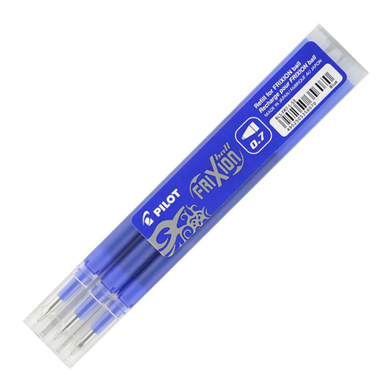 Picture of PILOT REFILL BLUE FRIXION BALL PK 3