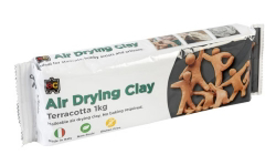 Picture of CLAY MODELLING EC 1KG AIR DRYING TERRACOTTA