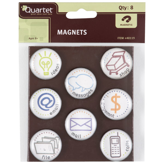 Picture of MAGNET BUTTONS TASK ASST 8PK
