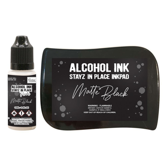 Picture of JET BLACK ALCOHOL INK PAD