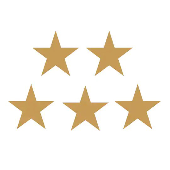 Picture of METAL STICKERS GOLD STAR