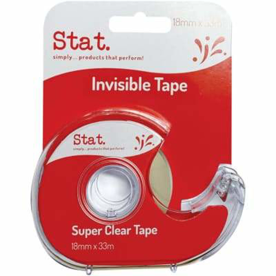 Picture of TAPE INVISIBLE STAT 18MMX33M ON DISPENSE