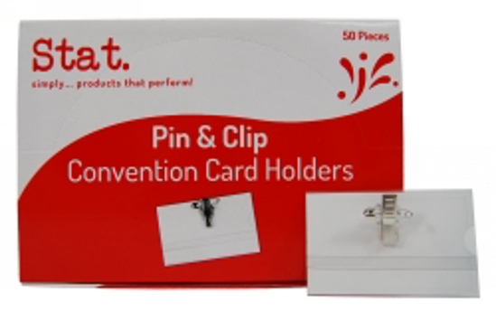 Picture of NAME BADGE & CARD HOLDER SOVEREIGN PIN & CLIP