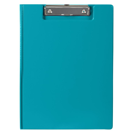 Picture of CLIPFOLDER MARBIG A4 PE BLUE / TEAL
