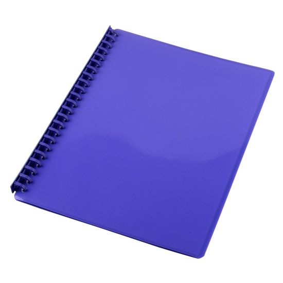 Picture of DISPLAY BOOK GNS A4 REFILLABLE GLOSS PURPLE