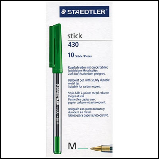 Picture of STAEDTLER STICK 430 MED GREEN