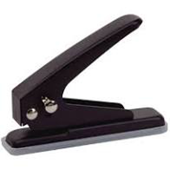 Picture of REXEL 1 HOLE PUNCH 19 SHEET CAP BLACK