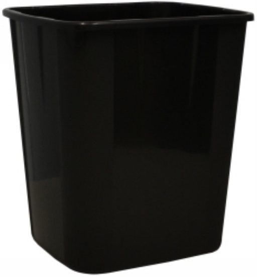 Picture of WASTE BIN ITALPLAST 32L  BLACK