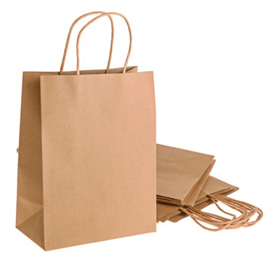 Picture of BROWN PAPER CARRY BAGS 160X265