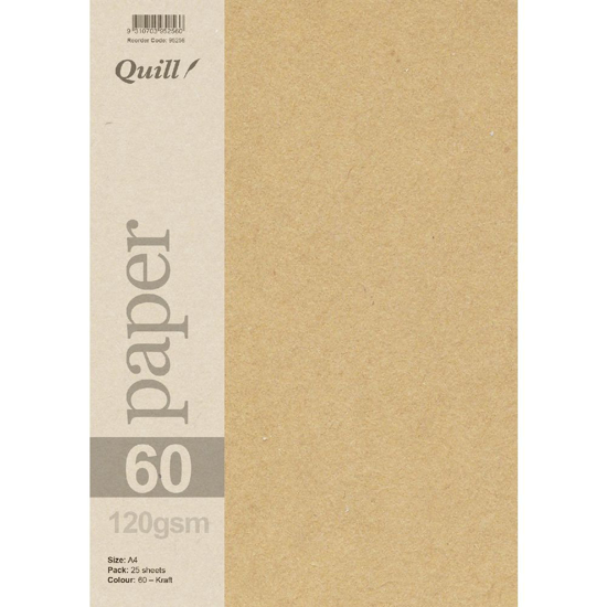 Picture of PPR QUILL A4 120GSM KRAFT