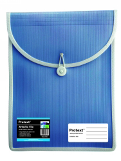 Picture of FILE ATTACHE PROTEXT TOP OPEN BLUE
