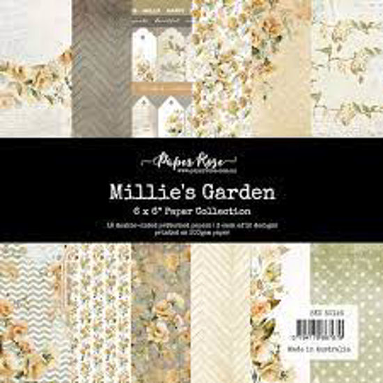 Picture of 6X6 PAPER MILLIES GARDEN COLLECT