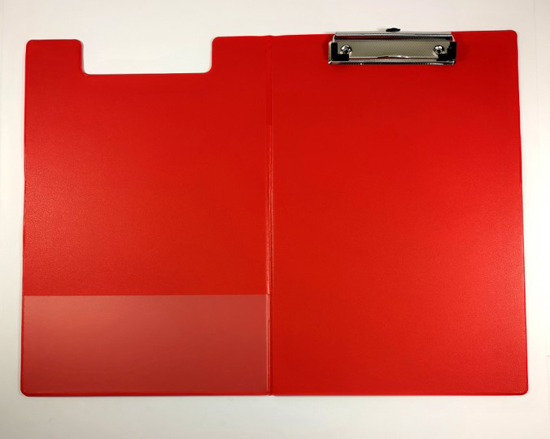 Picture of CLIPFOLDER GNS A4 WITH POCKET RED