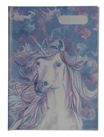 Picture of SPENCIL SCRAPBOOK UNICORN MAGIC1