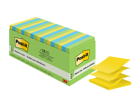 Picture of POST- IT NOTES P/UP R330-18AUCP 76X76 UL