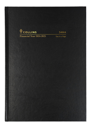 Picture of DIARY FINANCIAL YEAR 24/25 COLLINS A4 WTV