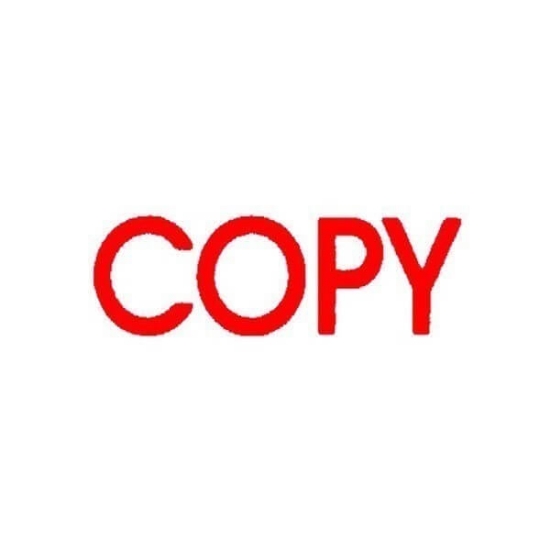 Picture of DESKMATE STAMP SINKING COPY RED