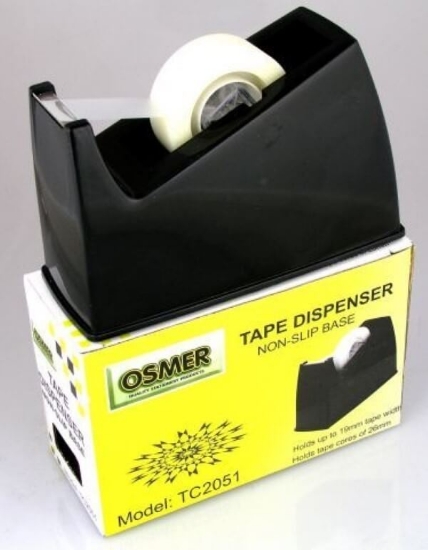 Picture of TAPE DISPENSER SMALL DESK 25MM
