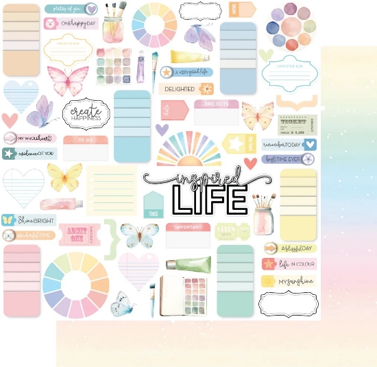 Picture of 12X12 RADIANT LIFE PAPER