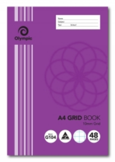 Picture of OLYMPIC GRID A4 48PG 10MM