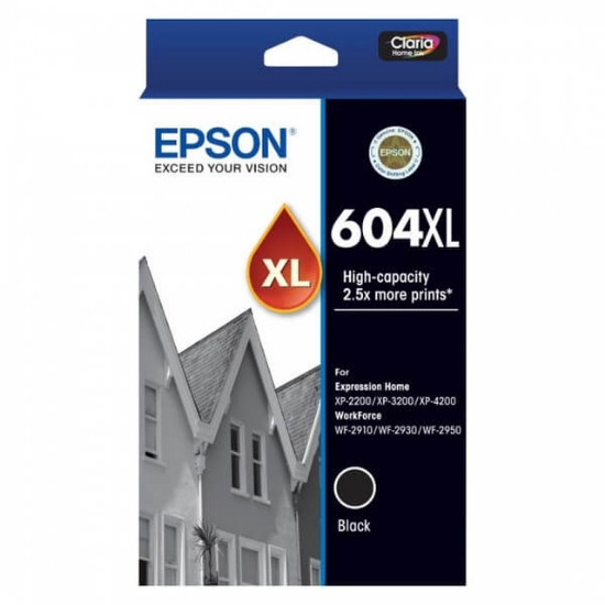 Picture of EPSON 604XL BLACK INK CART