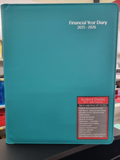 Picture of FINANCIAL YEAR DIARY 2025-2026 DTP WIRO