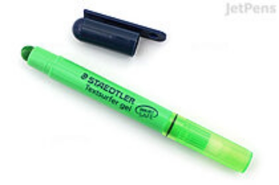 Picture of STAEDTLER HIGHLIGHTER GEL GREEN