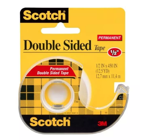 Picture of TAPE SCOTCH DOUBLE SIDED 136P 12.7MMX6.3