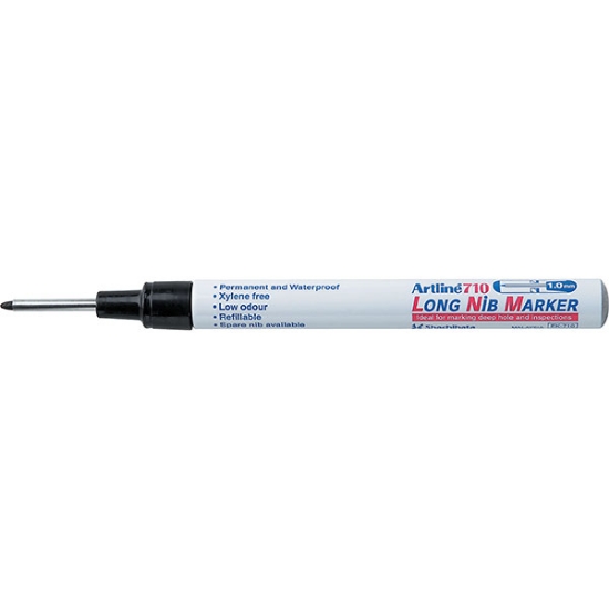Picture of ARTLINE 710 LONG NIB MARKER BLACK