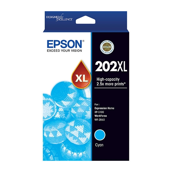 Picture of EPSON 202XL CYAN INK CART