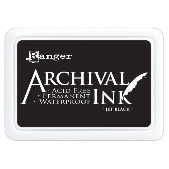 Picture of ARCHIVAL INK PAD JET BLACK