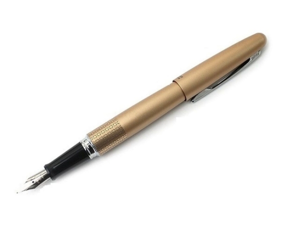 Picture of PILOT FOUNTAIN GOLD M BLK