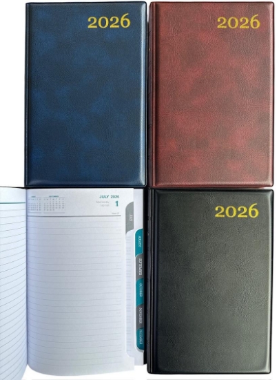 Picture of 2026 DIARY MTHLY INDEX DAY TO PAGE