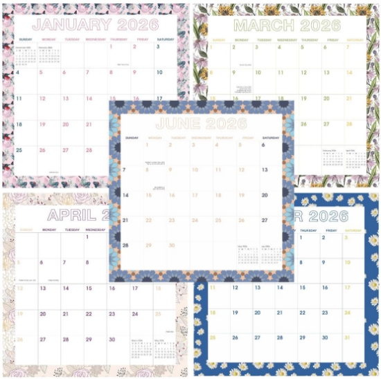 Picture of 2026 CALENDAR MAGNETIC 30X30CM