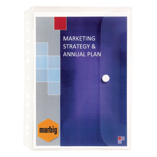 Picture of BINDER POCKET/WALLET MBG A4 VELCRO