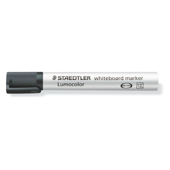 Picture of MARKER WHITEBOARD STAEDTLER LUMOCOLOR 351 CHISEL BLACK