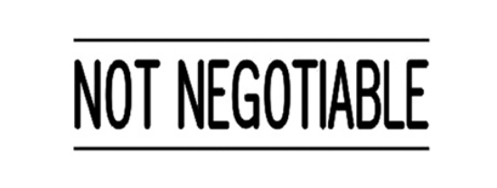 Picture of DESKMATE NOT NEGOTIABLE BLACK